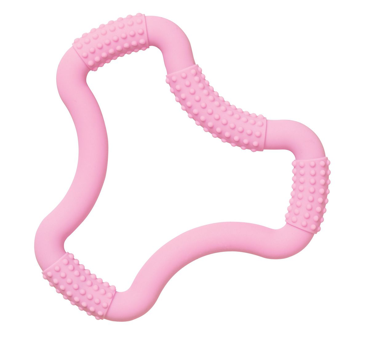Dr.Browns A Shaped Teether "Flexees" Pink Dr Browns Yallatoys