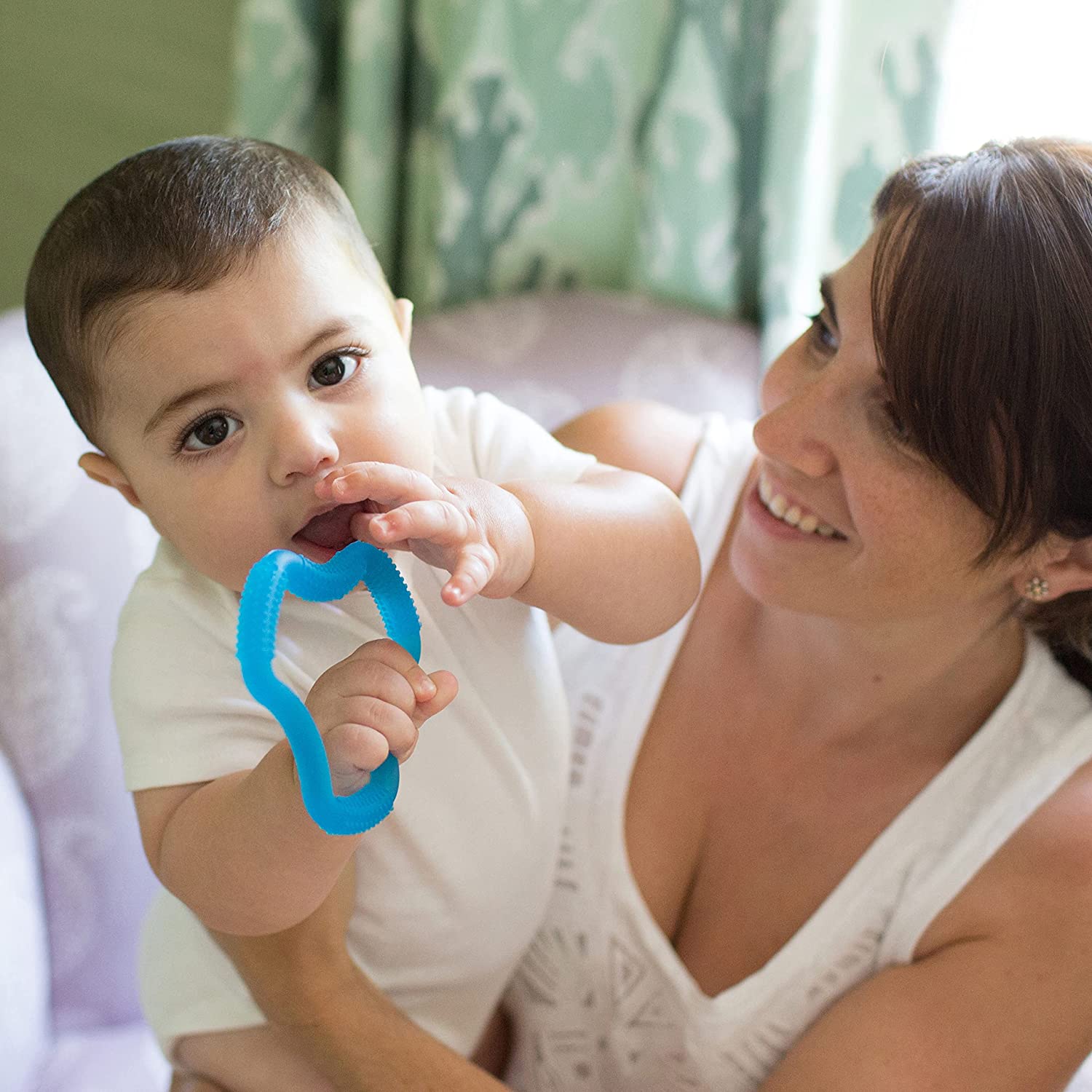 Dr.Browns A Shaped Teether "Flexees" Blue Dr Browns Yallatoys