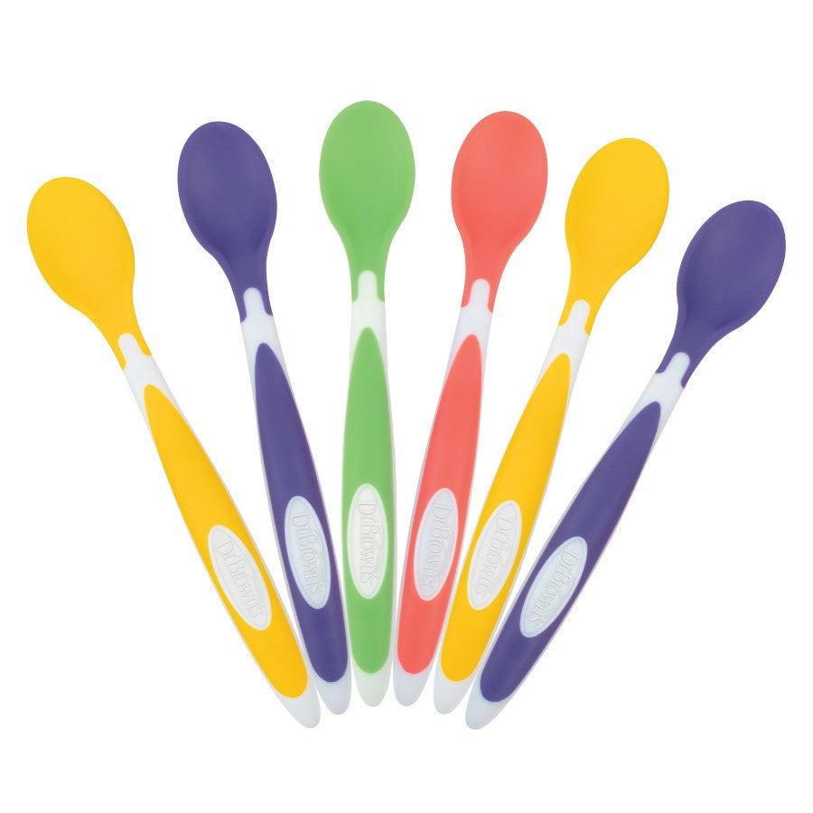 Dr Browns Soft-Tip Spoon  Pack of 6 Dr Browns Yallatoys