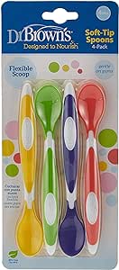 Dr Browns Soft-Tip Spoon  Pack of 4 Dr Browns Yallatoys
