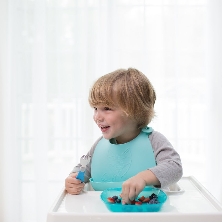 Dr.Browns Silicone Bib Turquoise  1 Pack Dr Browns Yallatoys