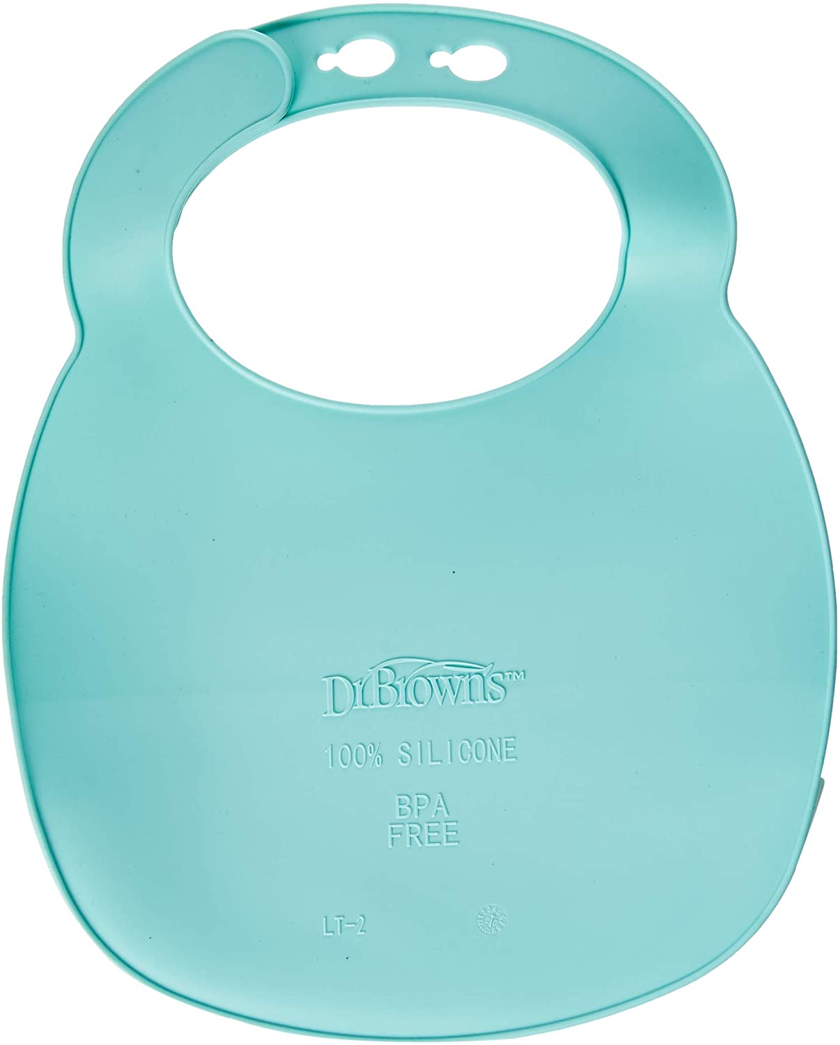 Dr.Browns Silicone Bib Turquoise  1 Pack Dr Browns Yallatoys