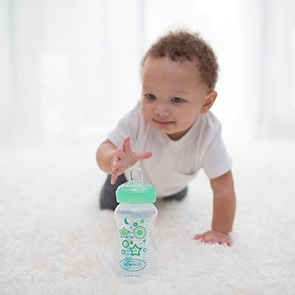 Dr Browns Green Stars Bottle With Sippy Spout Dr Browns Yallatoys