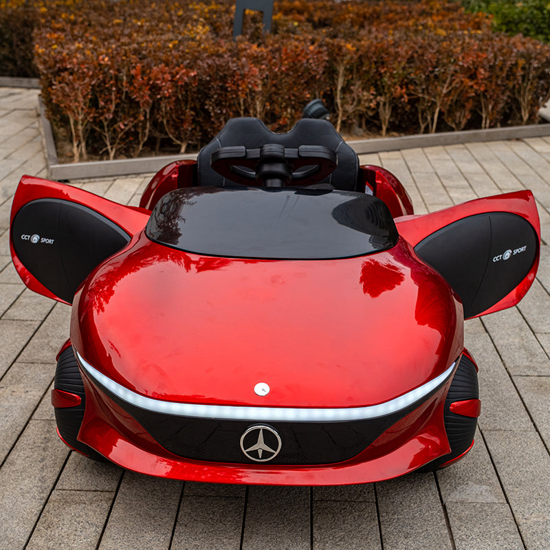 Buy Mercedes Benz 12v Battery Operated Car with Remote Red | Yallatoys.com