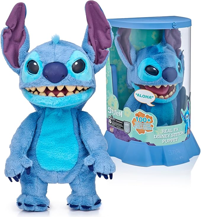 Buy Disney Stitch Animal Puppet With Sound Effect | Yallatoys.com