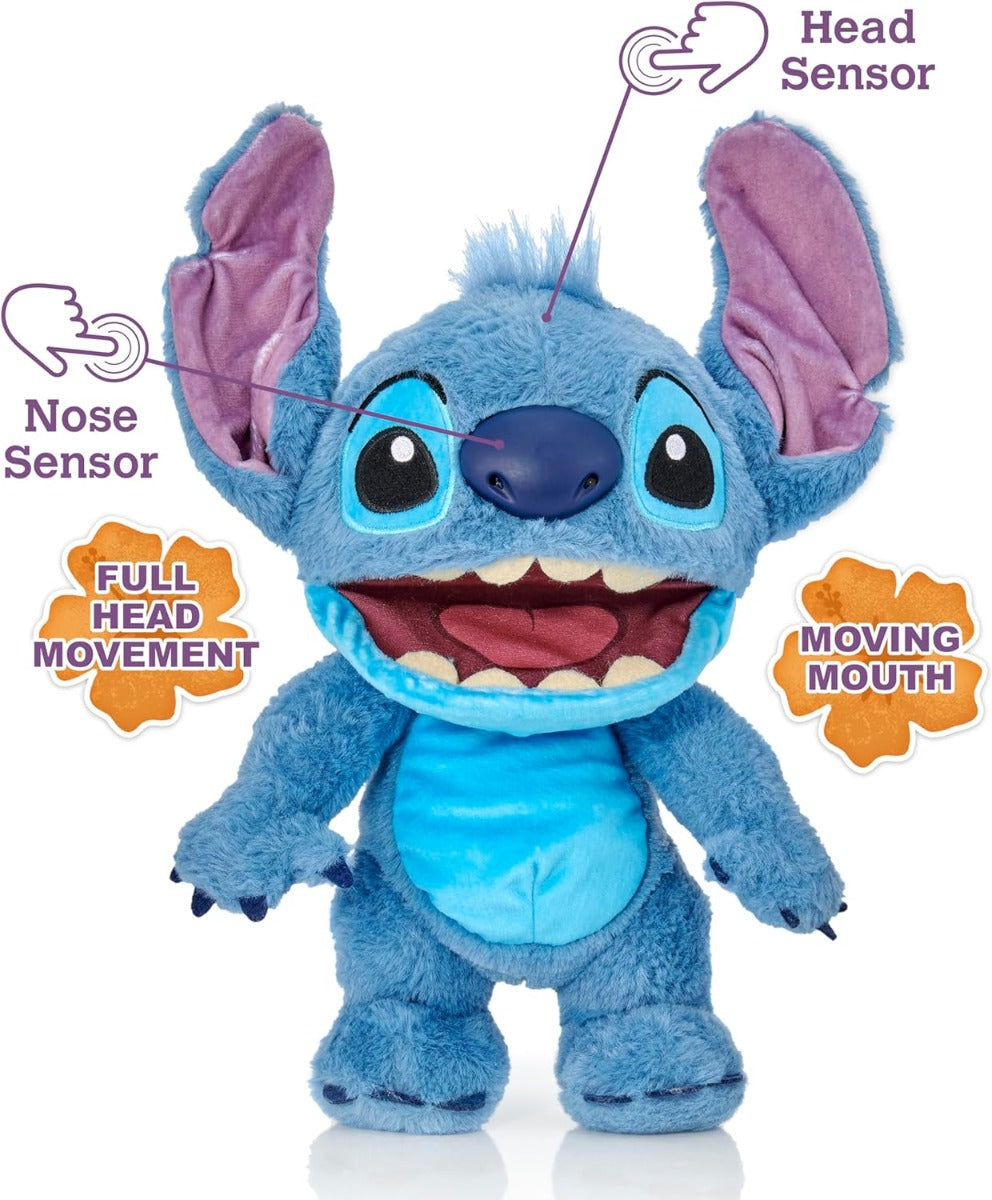 Buy Disney Stitch Realfx Chatty Puppetronic Plush | Yallatoys.com