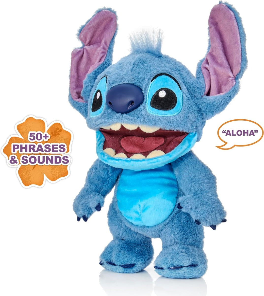 Buy Disney Stitch Realfx Chatty Puppetronic Plush | Yallatoys.com