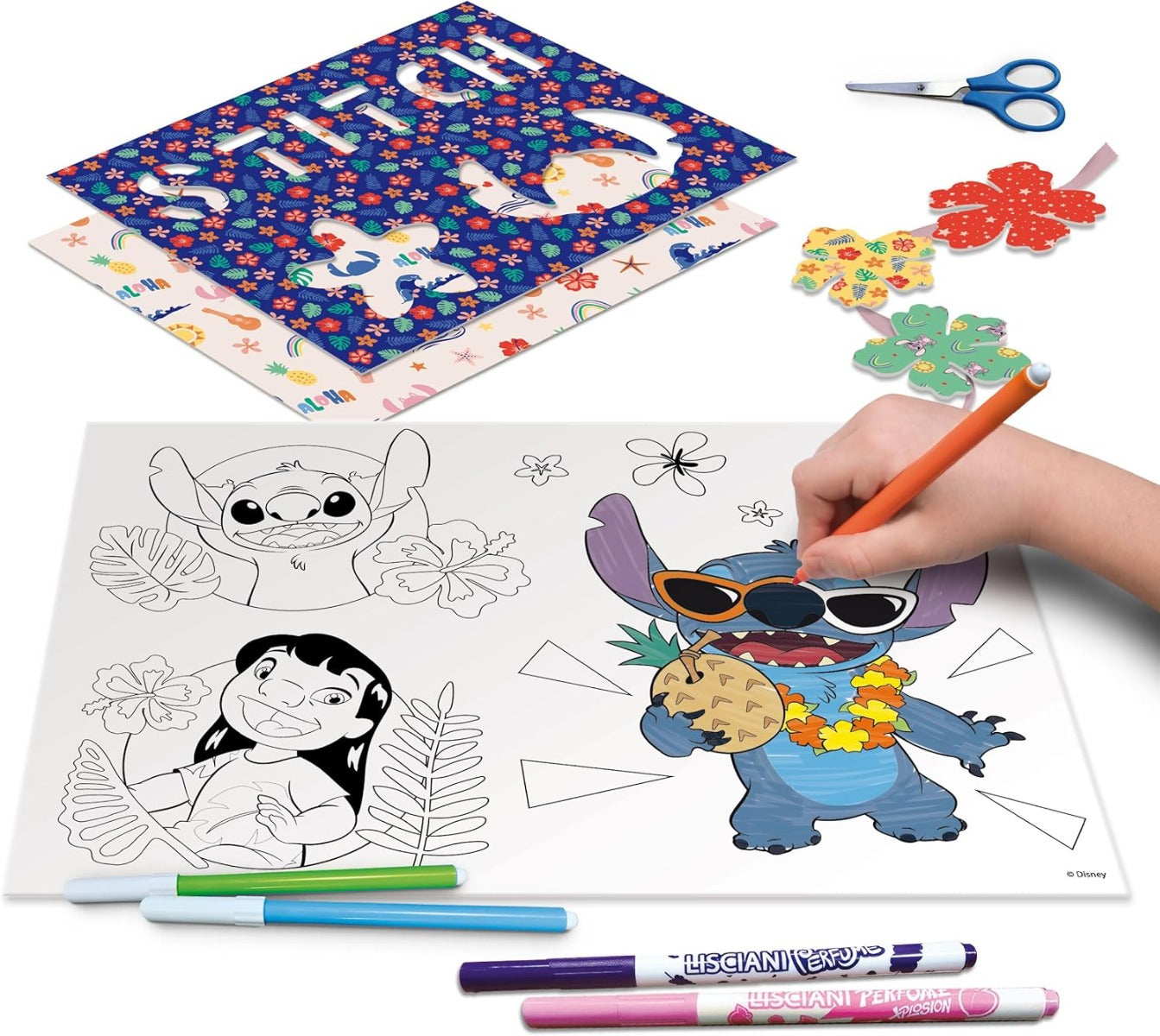 Buy Disney Stitch Drawing School with Light Table | Yallatoys.com