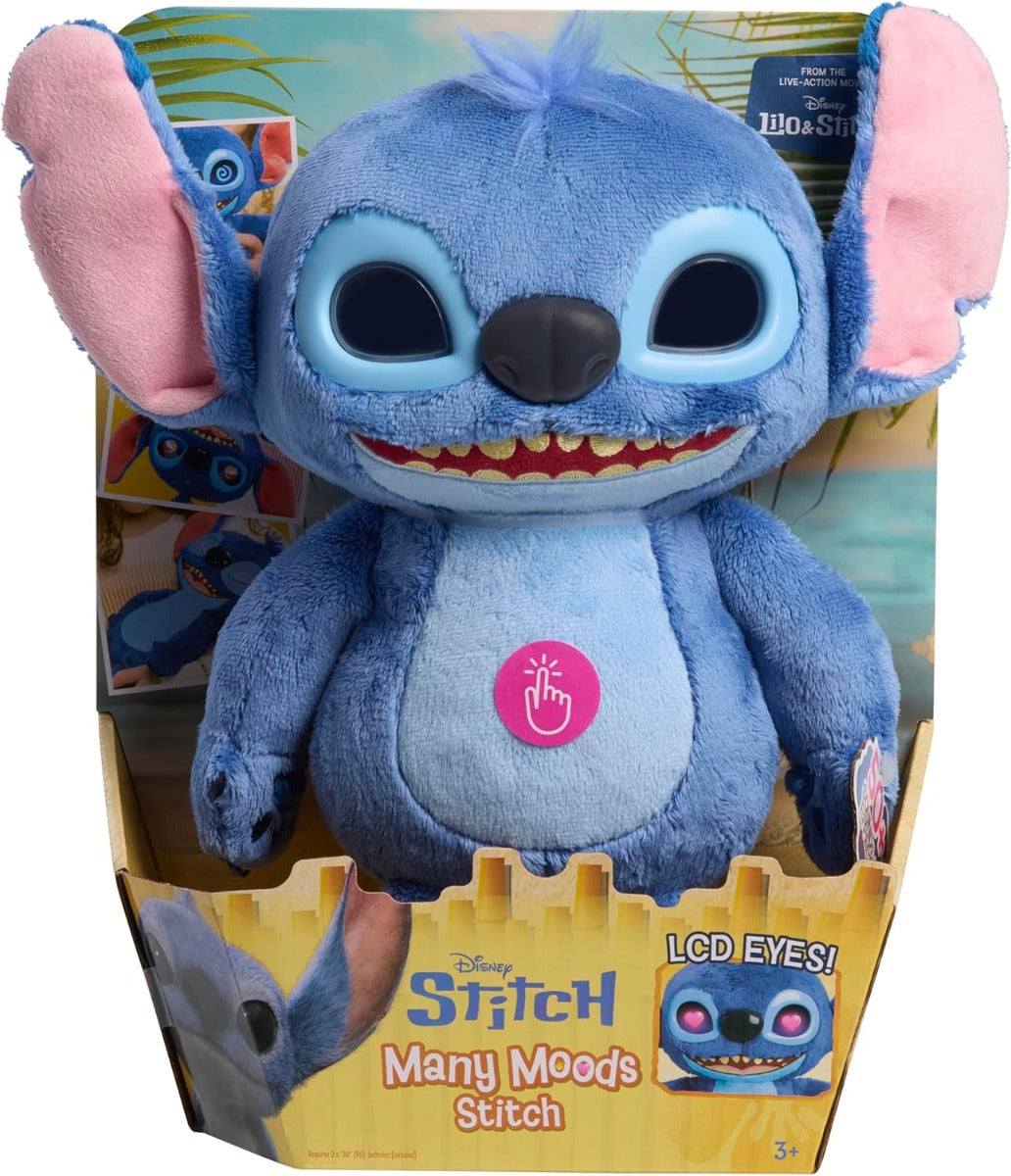 Buy Disney Stitch Many Moods 14 Inch Interactive Plush | Yallatoys.com
