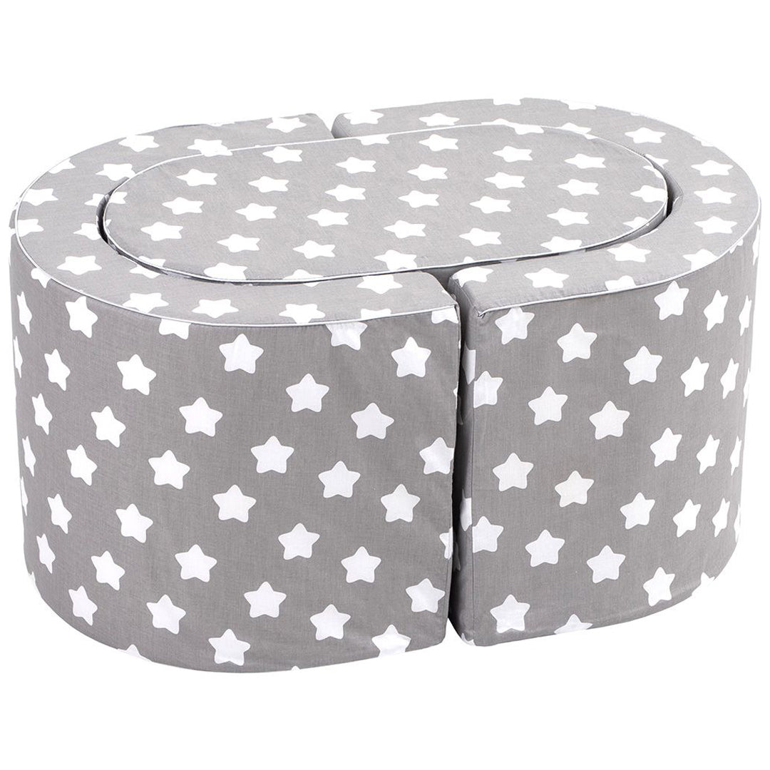 Buy Delsit Combo Set 2 Chairs and Table Grey with White Stars | Yallatoys.com