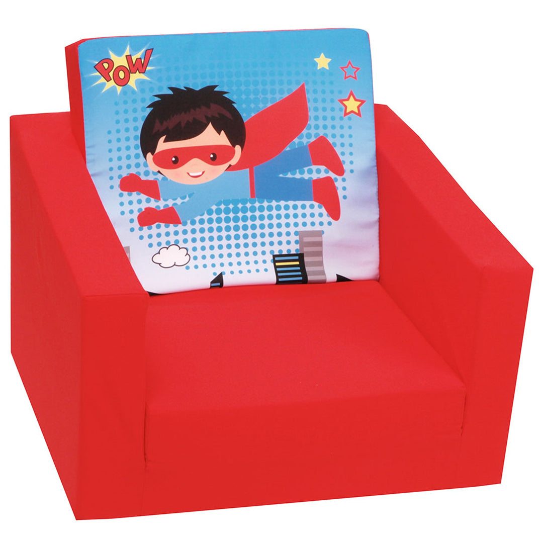 Buy Delsit Single Sofa - Super Hero Red | Yallatoys.com