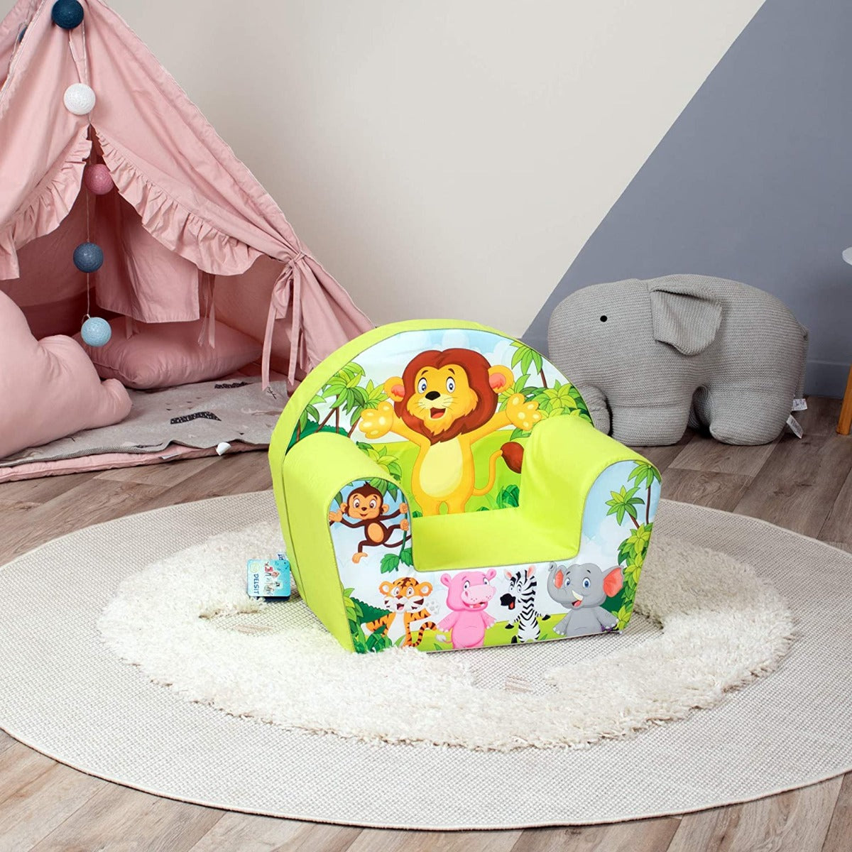 Buy Delsit Arm Chair Lion Apple | Yallatoys.com