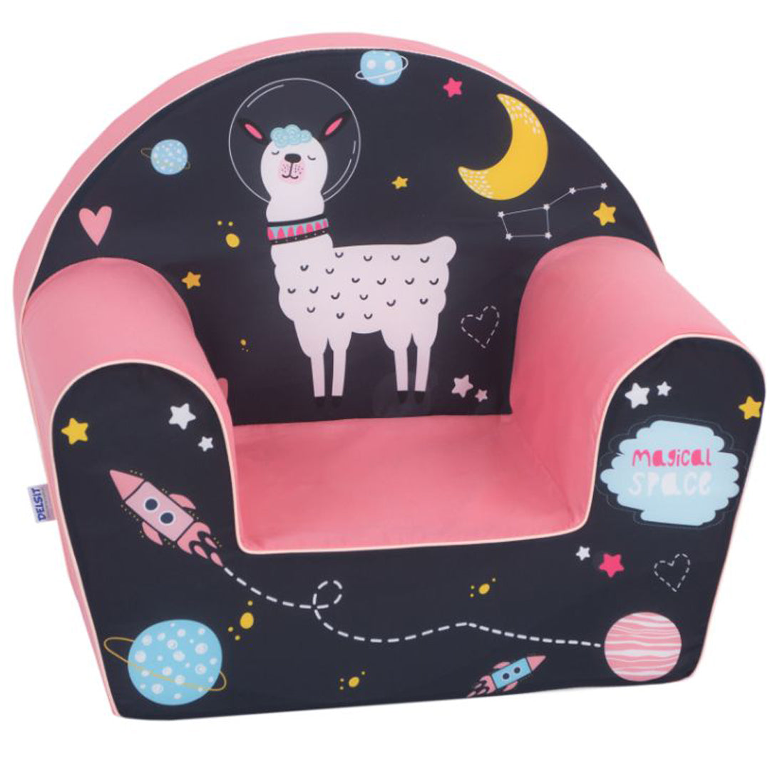Buy Delsit Arm Chair Lama In Space Pink | Yallatoys.com