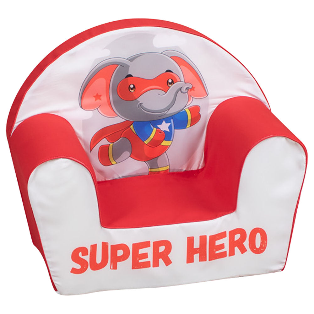 Buy Delsit Arm Chair Elephant Super Hero Red | Yallatoys.com