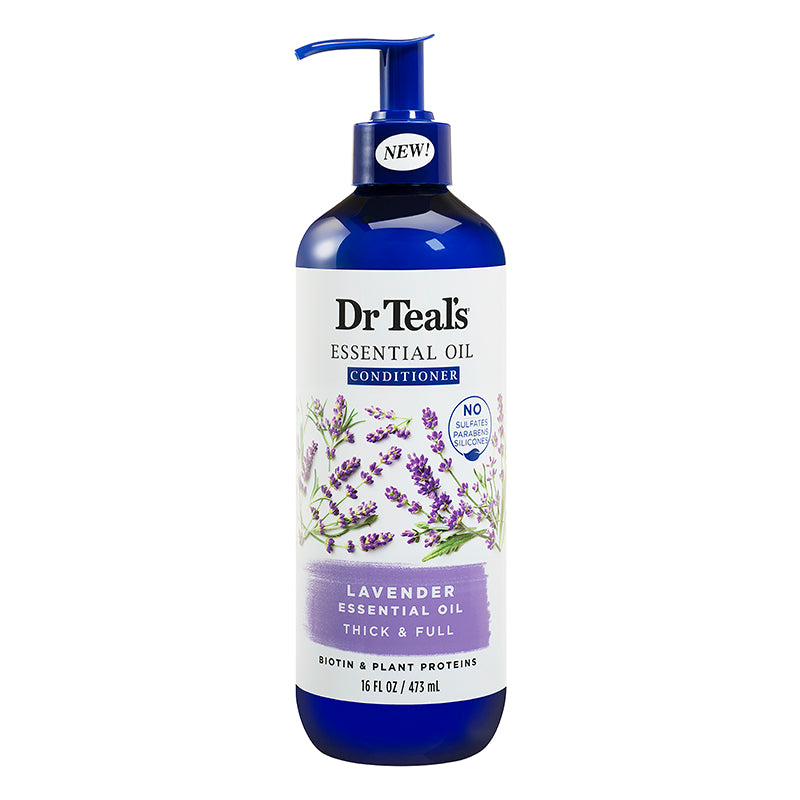 Dr Teals Lavender Thick & Full Conditioner 473ml Dr Teal's Yallatoys