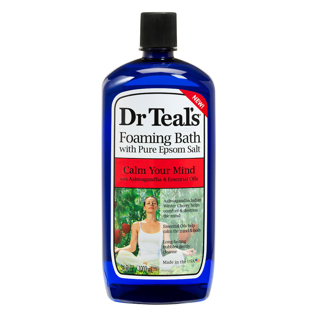 Dr Teals Ashwagandha Foaming Bath 1000ml Dr Teal's Yallatoys
