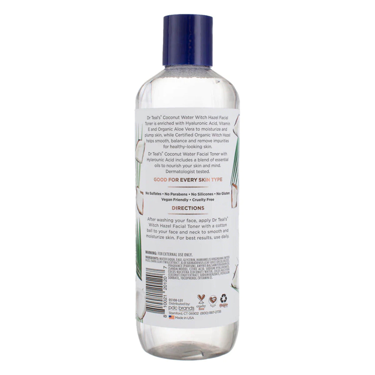 Dr Teals Coconut Toner 473ml Dr Teal's Yallatoys