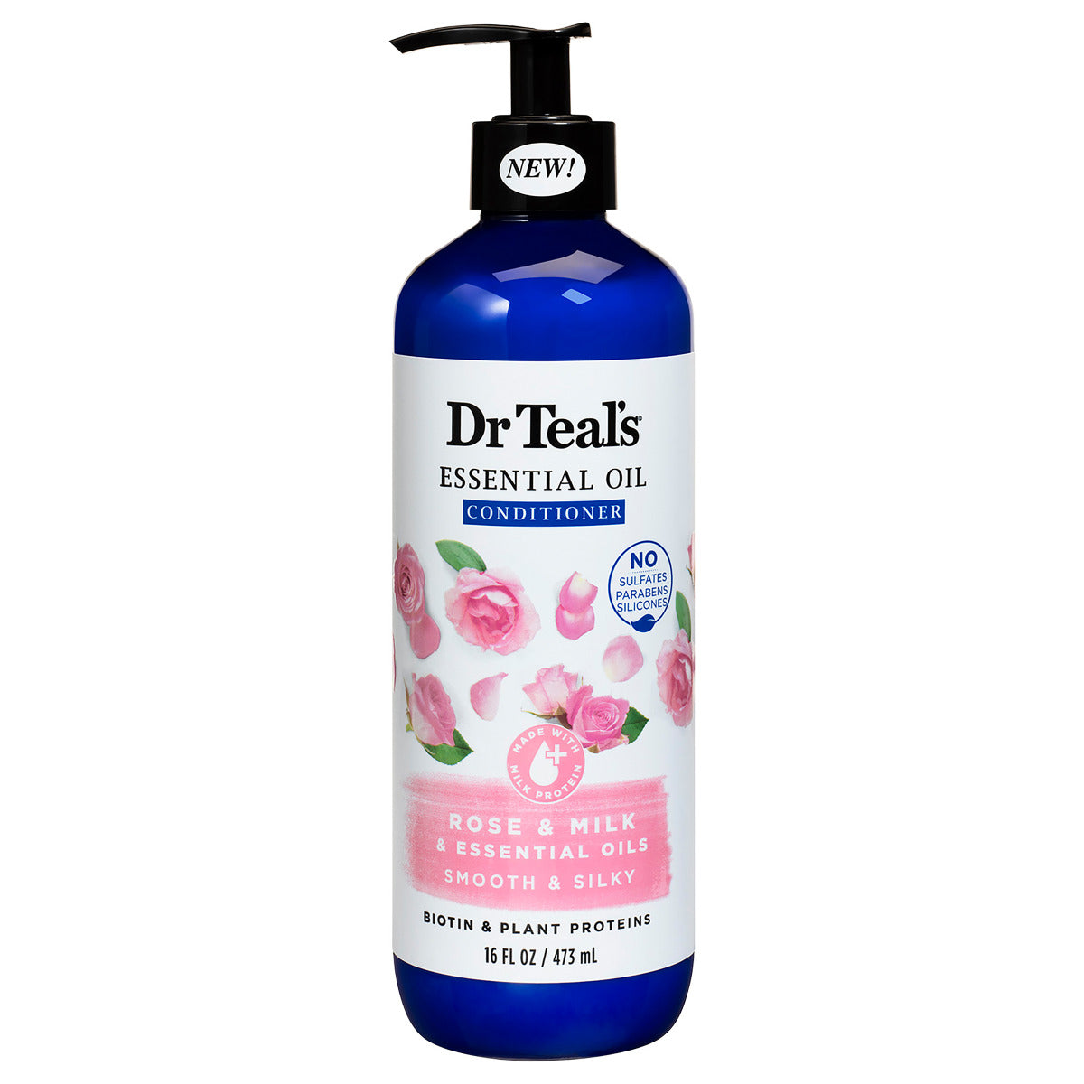 Dr Teals Rose & Milk Conditioner 473ml Dr Teal's Yallatoys