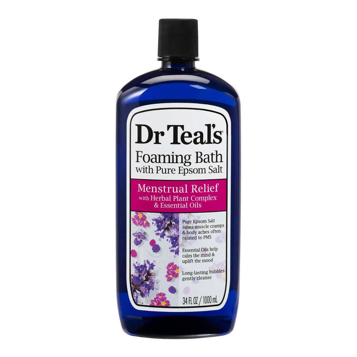 Dr Teals Menstrual Relief Foaming Bath 1000ml Dr Teal's Yallatoys