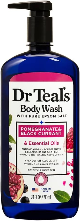 Dr Teals Pomegranate & Black Currant Body Wash 710ml Dr Teal's Yallatoys