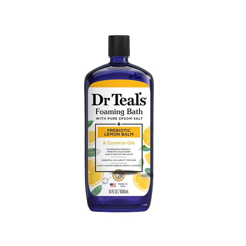 Dr Teals Prebiotic Lemon Balm & Sage Foaming Bath 1000ml Dr Teal's Yallatoys
