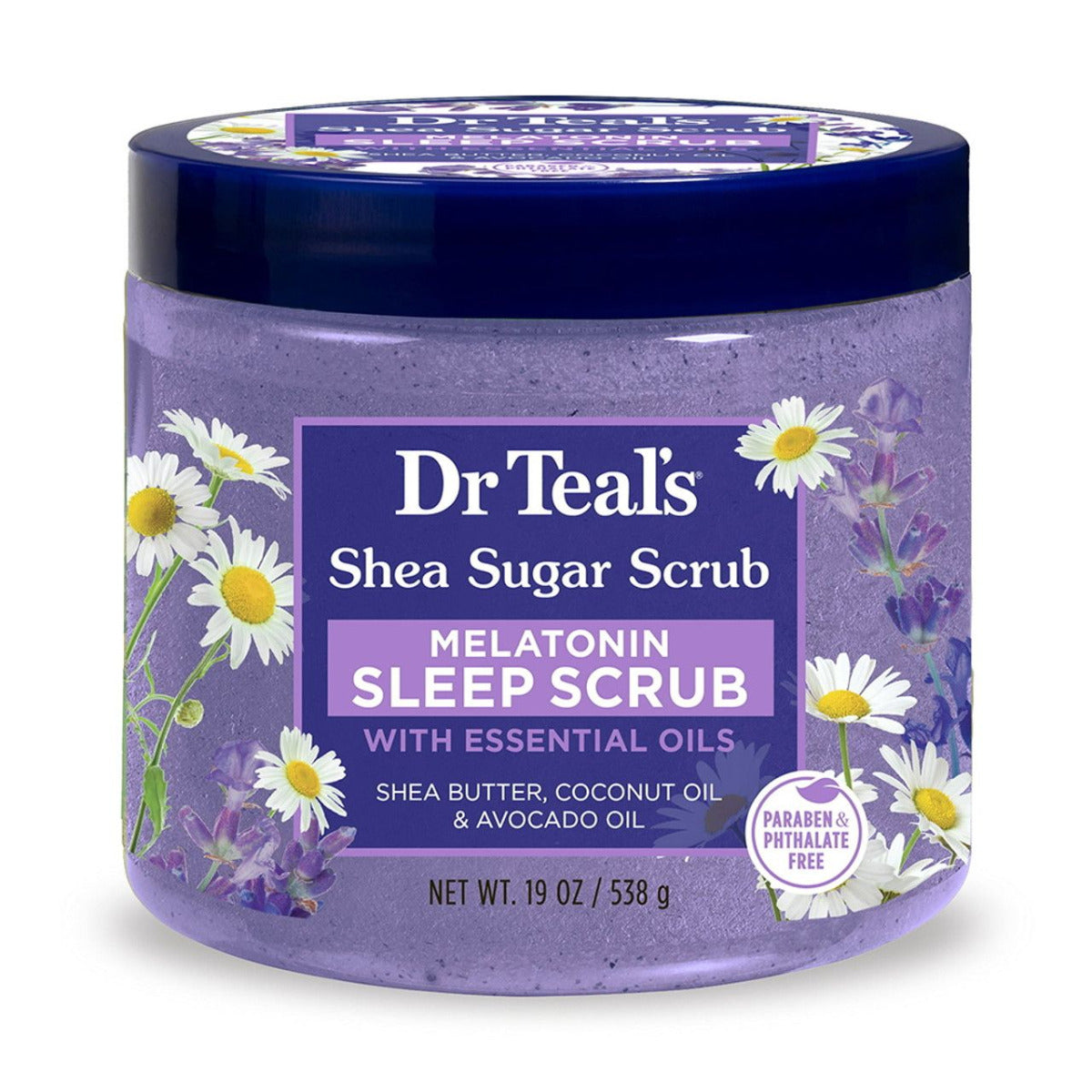 Dr Teals Melatonin Sleep Sugar Scrub 538g Dr Teal's Yallatoys