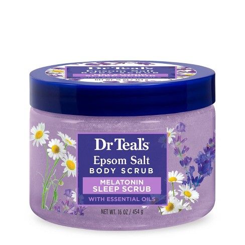 Dr Teals Melatonin Salt Body Scrub 454g Dr Teal's Yallatoys