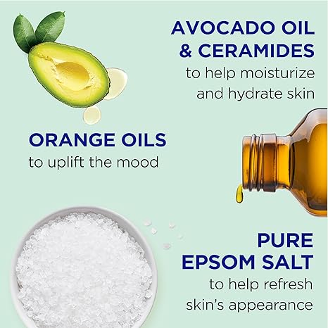 Dr Teals Glow & Hydrate & Essential Oils Pure Epsom Salt Soaking Solution 1.36kg Dr Teal's Yallatoys