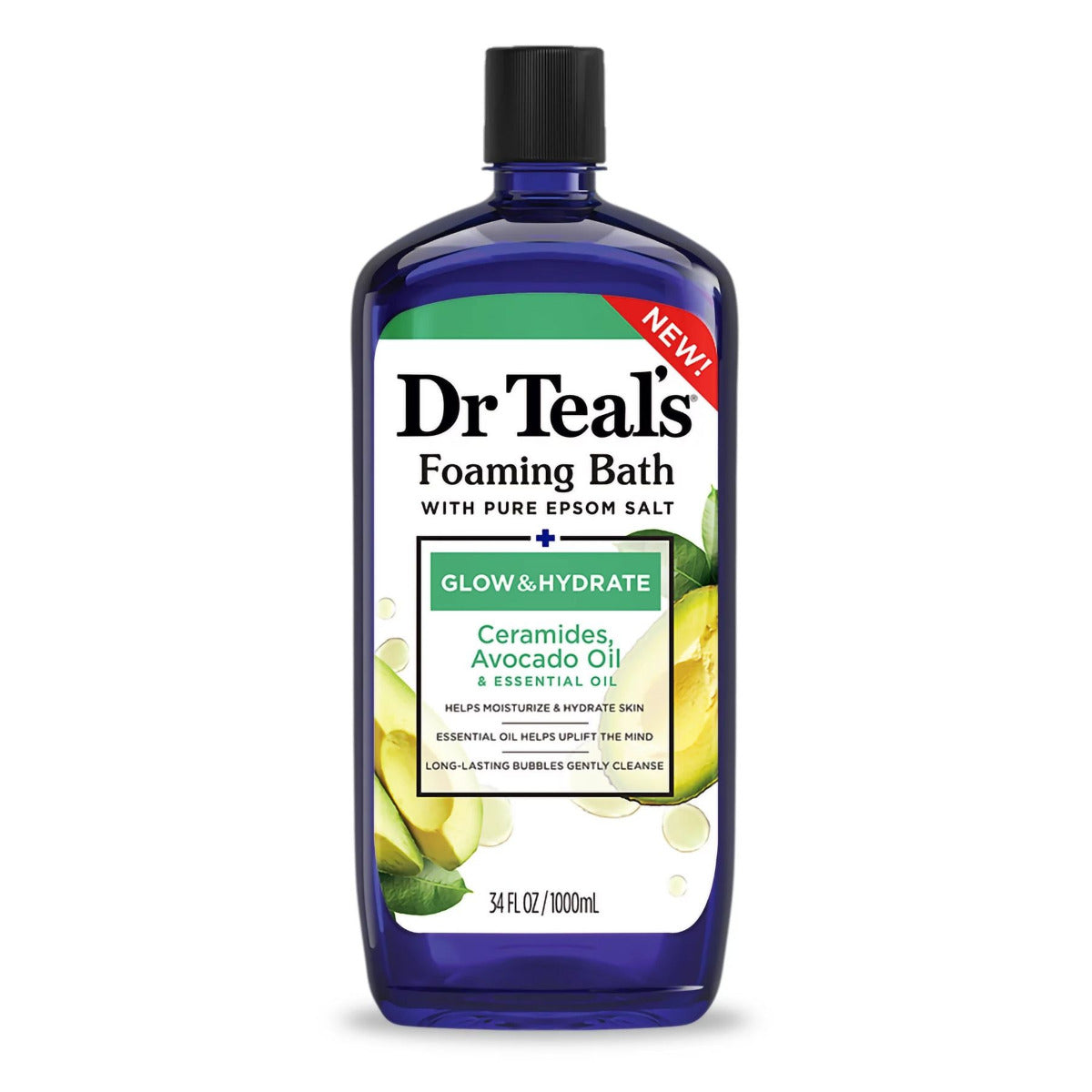 Dr Teals Glow & Hydrate Foaming Bath 1000ml Dr Teal's Yallatoys