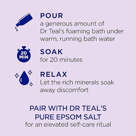 Dr Teals Glow & Hydrate Foaming Bath 1000ml Dr Teal's Yallatoys