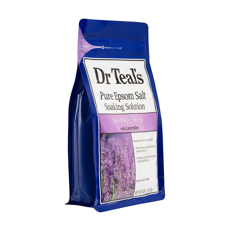 Dr Teals Epsom Salt Soaking Solution Soothe & Sleep Lavender 1.36kg Dr Teal's Yallatoys