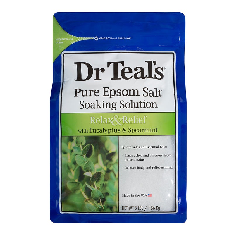 Dr Teals Epsom Salts Eucalyptus 1.36kg Dr Teal's Yallatoys