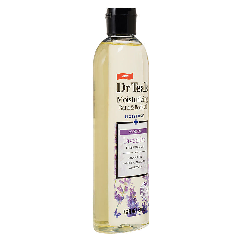 Dr Teals Lavender Massage Bath Oil 260ml Dr Teal's Yallatoys