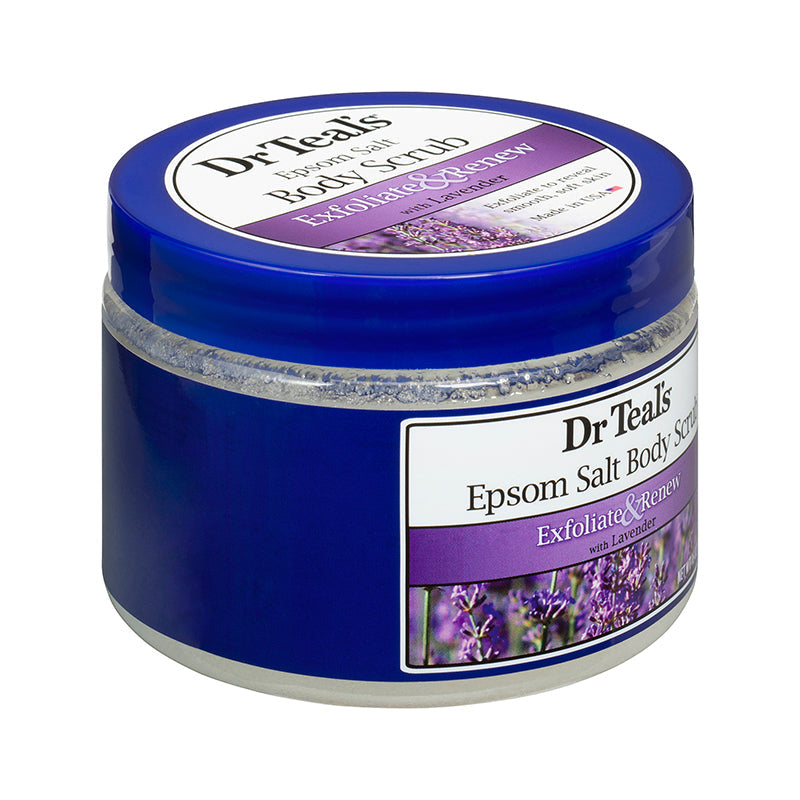 Dr Teals Epsom Salt Body Scrub Lavender 454g Dr Teal's Yallatoys