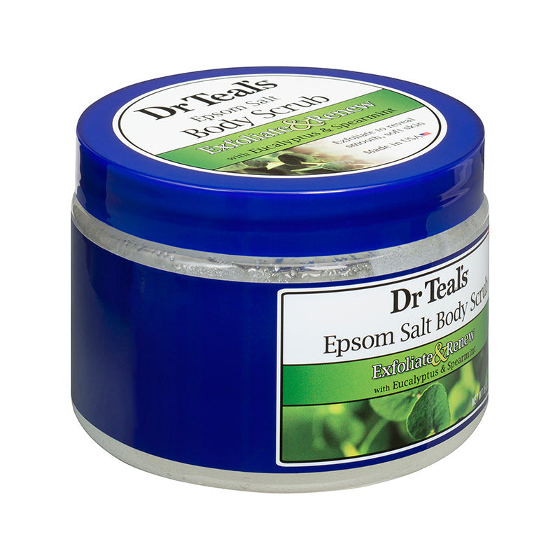 Dr Teals Epsom Salt Body Scrub Eucalyptus & Spearmint 454g Dr Teal's Yallatoys