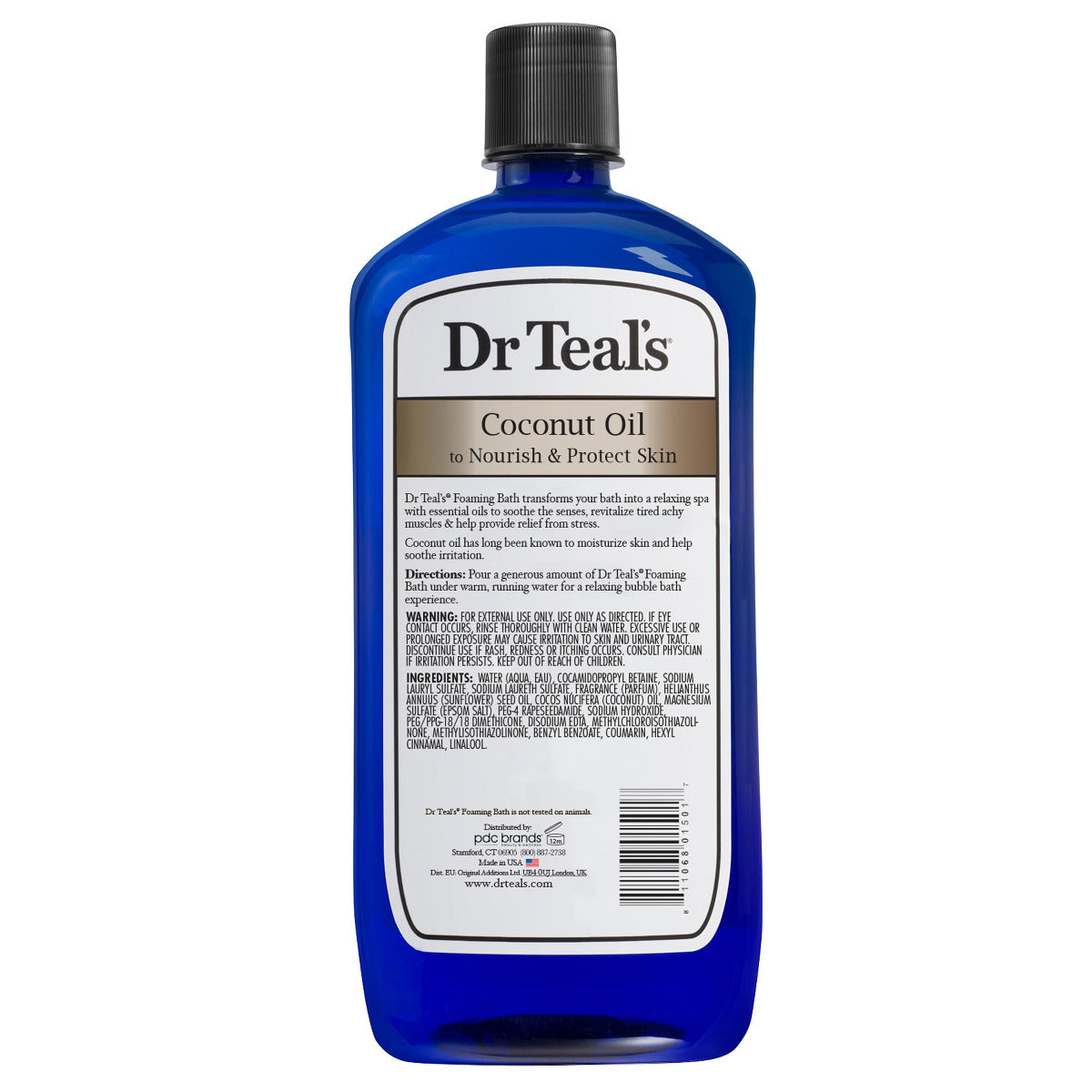 Dr Teals Coconut Oil Foaming Bath with Pure Epsom Salt 1000ml Dr Teal's Yallatoys