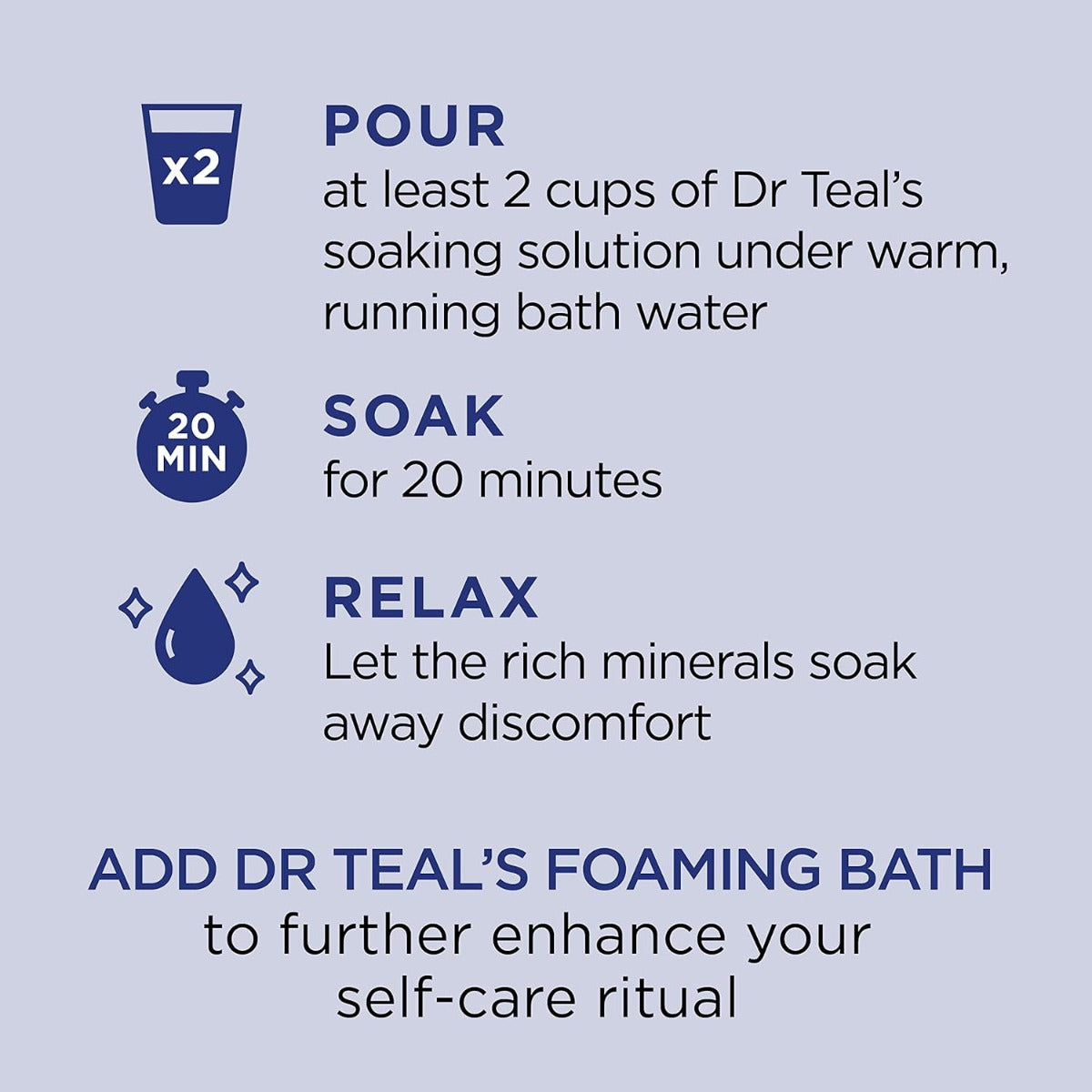 Dr Teals Unscented Pure Epsom Bath Salt 1.81kg Dr Teal's Yallatoys