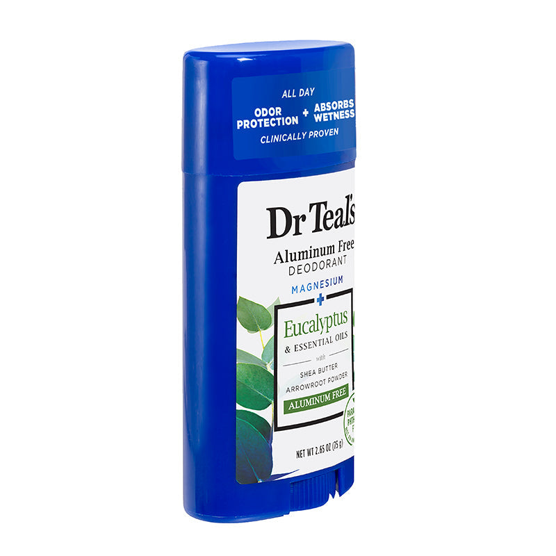 Dr Teals Aluminum Free Deodorant Eucalyptus 75g Dr Teal's Yallatoys