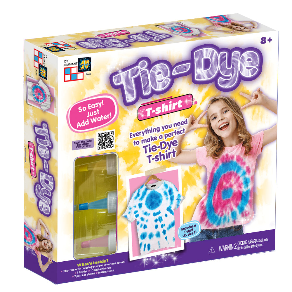 Buy Tie Dye T-Shirt DIY Kit with T Shirt | Yallatoys.com