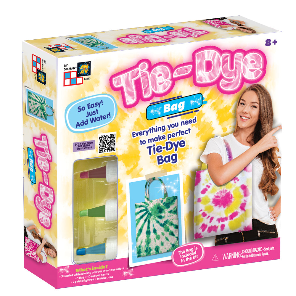 Buy Tie Dye Messenger Bag DIY Creation Kit with Bag | Yallatoys.com