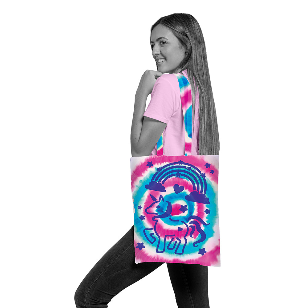 Buy Tie Dye Fashion Time Trendy Bag DIY Craft Set with Markers | Yallatoys.com