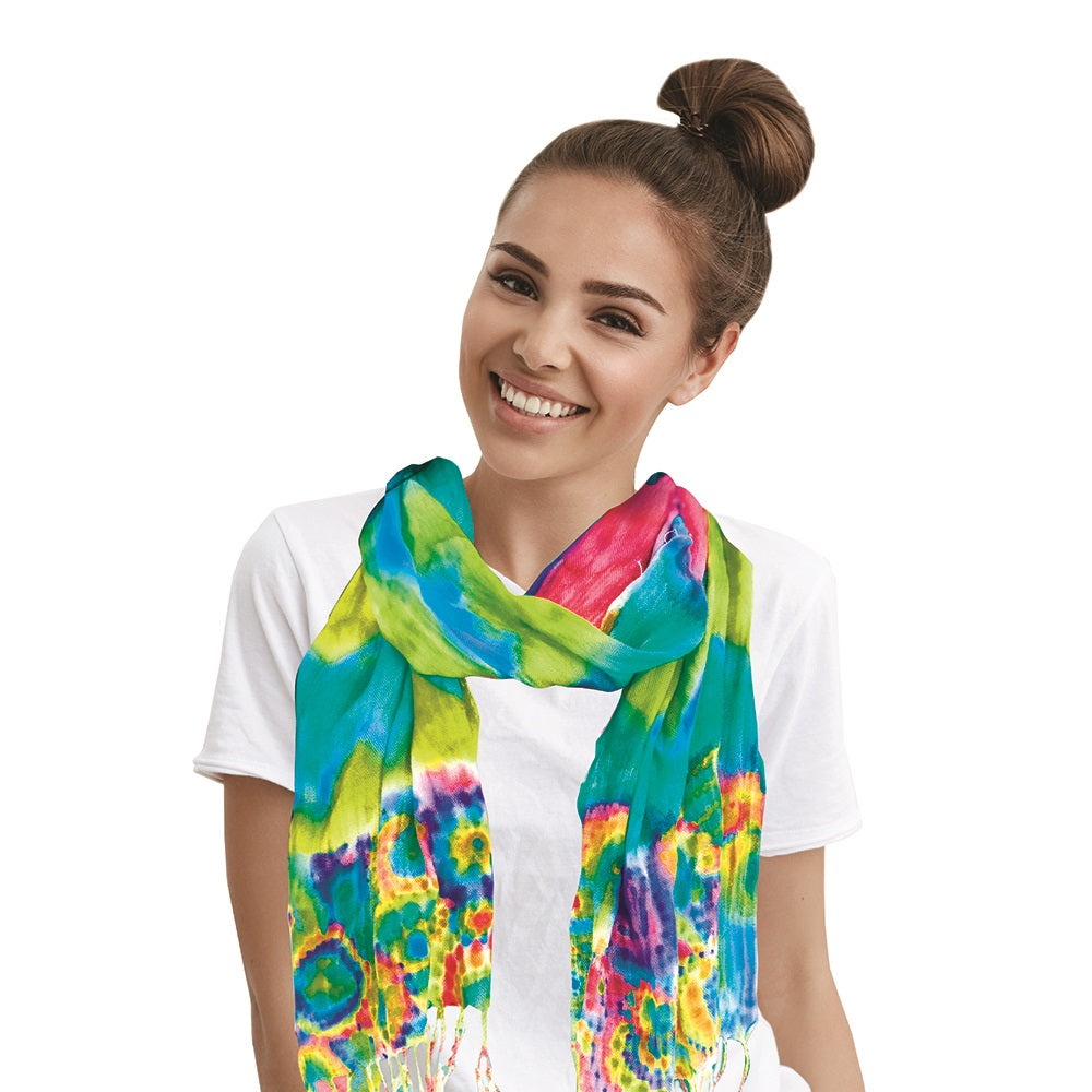 Buy Tie Dye Fashion Time Cool Scarf DIY Kit | Yallatoys.com