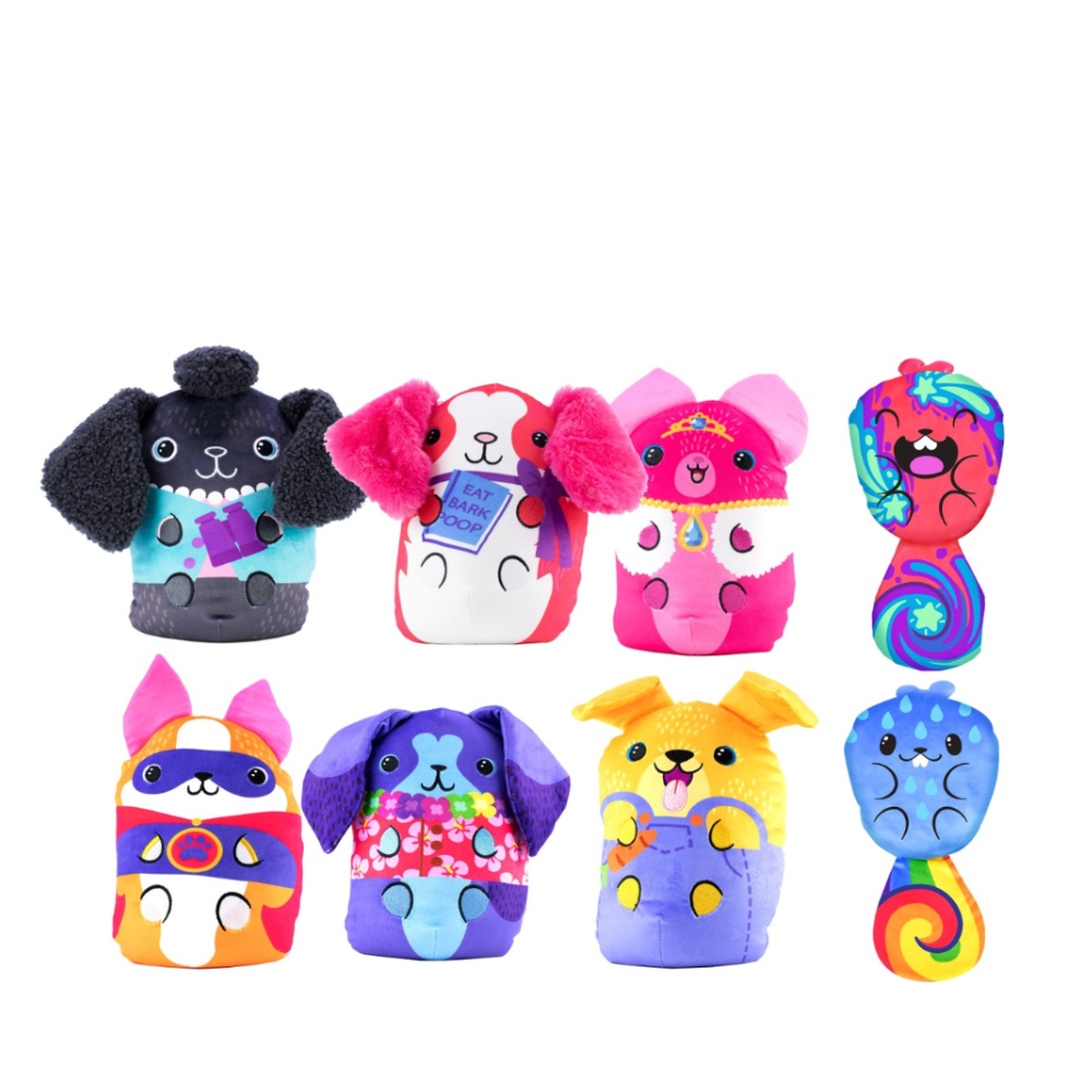 Buy Dogs vs Squirls Jumbo 9inch Plush (Sold Separately Subject to Availability) | Yallatoys.com