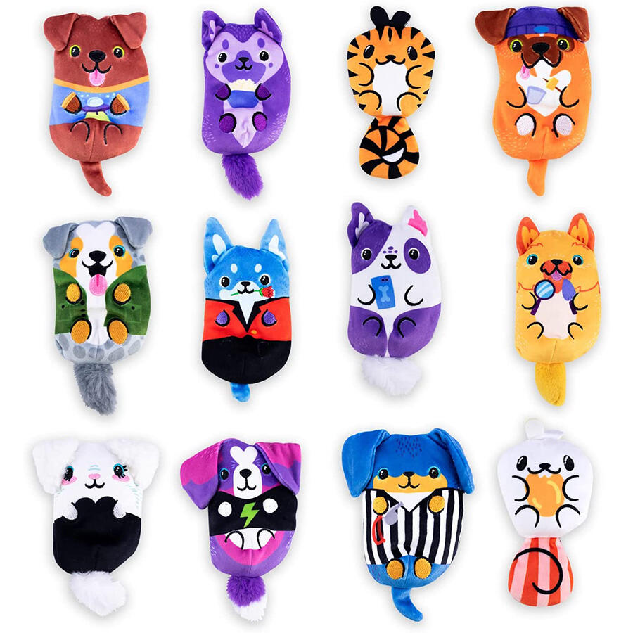 Buy Dogs vs Squirls Mystery Blind Bean Bag 4inch Plush (Sold Separately Subject to Availability) | Yallatoys.com