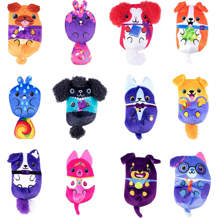 Buy Dogs vs Squirls Mystery Blind Bean Bag 4inch Plush (Sold Separately Subject to Availability) | Yallatoys.com