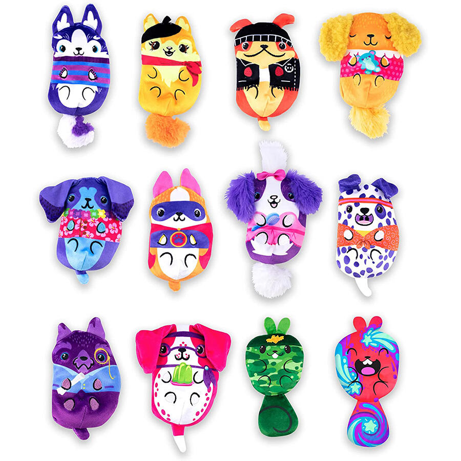 Buy Dogs vs Squirls Mystery Blind Bean Bag 4inch Plush (Sold Separately Subject to Availability) | Yallatoys.com
