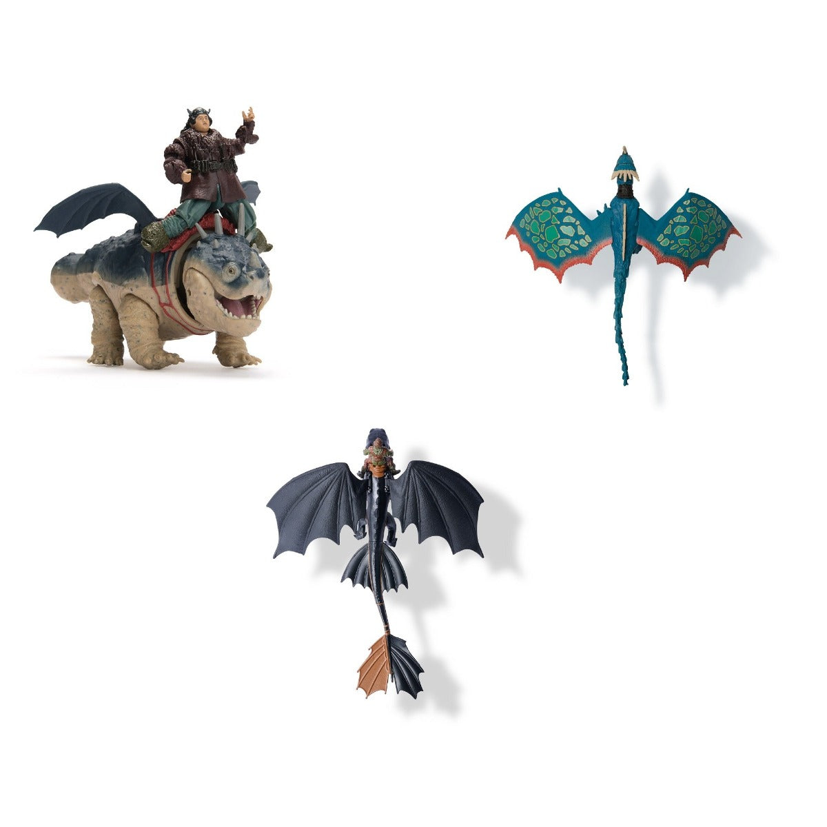 Buy Dreamworks Dragon How to Train Your Dragon Viking and Dragon Figure Asst | Yallatoys.com