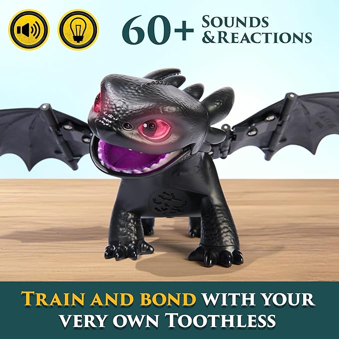 Buy Dreamworks Dragons How to Train Your Dragon Toothless Dragon | Yallatoys.com