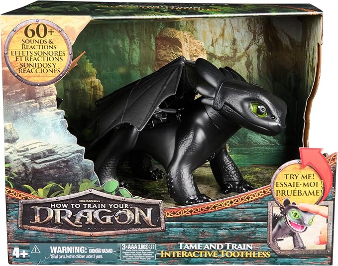 Buy Dreamworks Dragons How to Train Your Dragon Toothless Dragon | Yallatoys.com