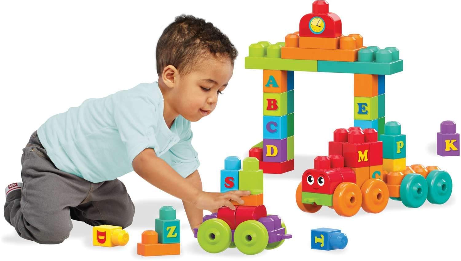 Buy Mega Bloks Abc Learning Train | Yallatoys.com